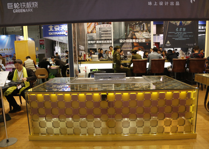 دو مشعل رستوران ژاپنی تپانیاکی گریل لوله برقی القایی