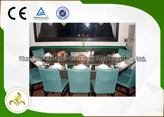 خرید بخارساز ژاپنی تپانیاکی تجهیزات کباب پز سفارشی یازده صندلی online manufacture