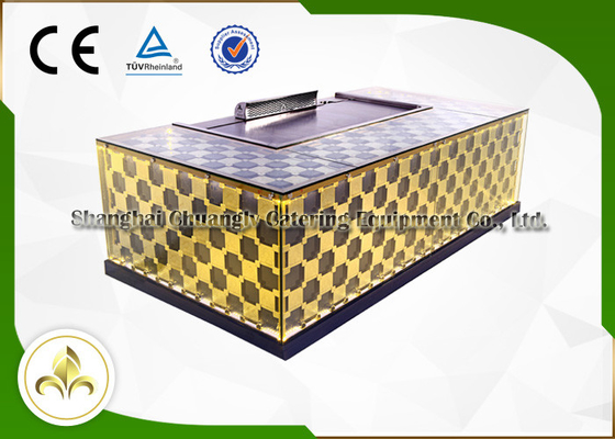 خرید گریل تپانیاکی هیباچی در فضای باز سرپوشیده، ویژه طراحی شده برای هتل/فود پلازا online manufacture