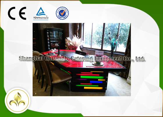 خرید گریل 11 صندلی رنگین کمان لایت تپانیاکی هیباچی، صفحه تپانیاکی استیل ضد زنگ online manufacture