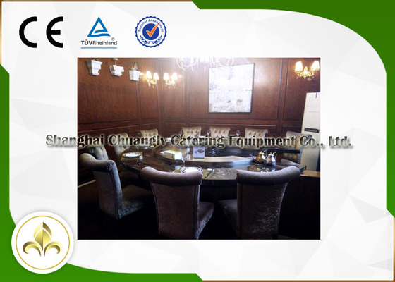 خرید میز گریل دایره ای حرفه ای استیل تپانیاکی با طعم رویال طراحی شده است online manufacture