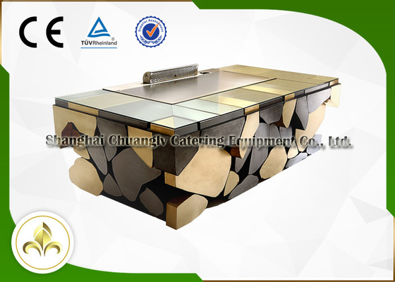 خرید رستوران میز کبابی ژاپنی صفحه تپانیاکی القایی الکترومغناطیسی online manufacture