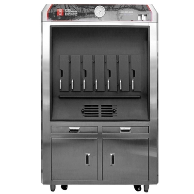 خرید دستگاه کباب پز ماهی تجاری Oven GRANDMASTER 380V تک لایه 4 گرید online manufacture