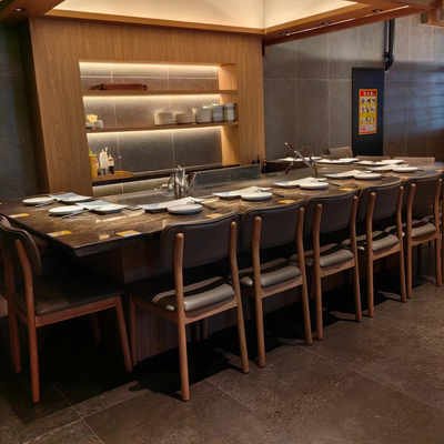 خرید مستطیل برق Teppanyaki میز کباب ماشین آشپزخانه تجاری online manufacture