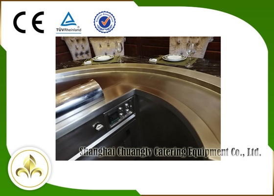خرید میز کباب پز برقی تپانیاکی اگزوزشن بالا یا پایین با 10 صندلی online manufacture