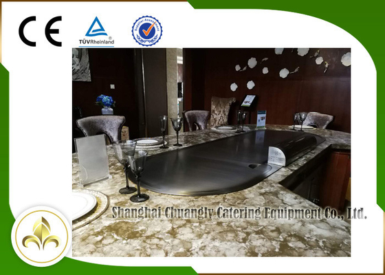 خرید بخاری های لوله برقی اگزوز بالا یا پایین بیضی شکل Teppanyaki گریل برای مصارف خانگی online manufacture