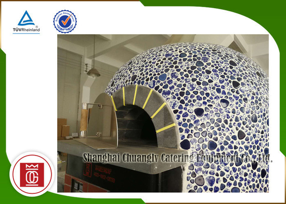 خرید تجاری اجاق گاز پیتزا به سبک ناپولی ایتالیا سنگ گدازه طبیعی تولید آنلاین