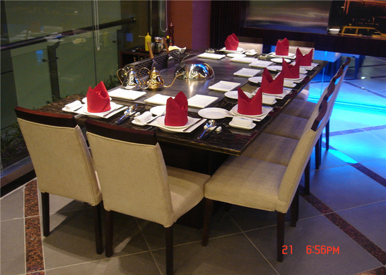 خرید میز کبابی 8 صندلی مستطیل Teppanyaki برای هتل / رستوران online manufacture
