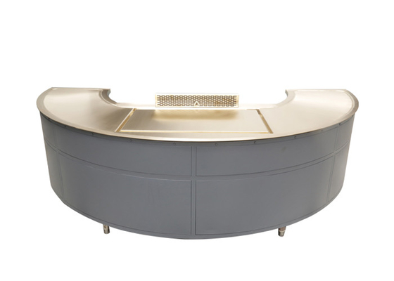 خرید جنس مس خالص میز گریل Teppanyaki Electronmagnetic R850 * 800mm online manufacture