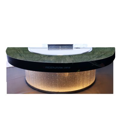 خرید Custom Teppanyaki Grill Table 1300x1000mm 8000W Electric/Gas تولید آنلاین