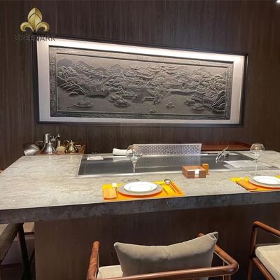 خرید Freestanding 5KW Teppanyaki Grill Table with 1 Year Warranty for Restaurants and Hotels تولید آنلاین