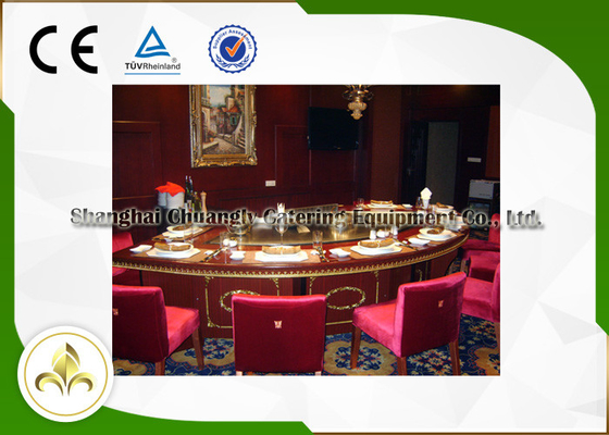 LPG / خط لوله گاز طبیعی گریل Teppanyaki پیکربندی پایه 11 ظرفیت