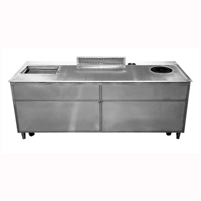 میز کباب پز تپانیاکی با کارایی بالا hree-in-one