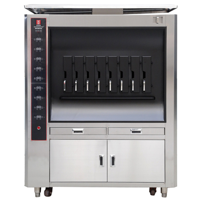 Oven GRANDMASTER KD50 Commercial Fish Grill Machine - تک لایه 8 گرید برقی