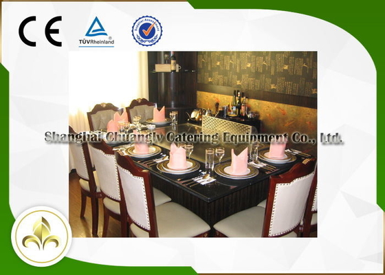 میز گریل مستطیلی گرمایش الکترومغناطیسی تپانیاکی با هفت صندلی