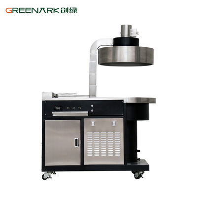 Professional Automatic Rotating Electric Charcoal Grill - Dual Mode, 304 Stainless Steel