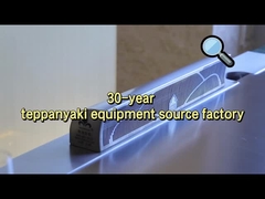 گریل تپانیاکی مستقیم از کارخانه - 95% حذف چربی و طرح‌های سفارشی